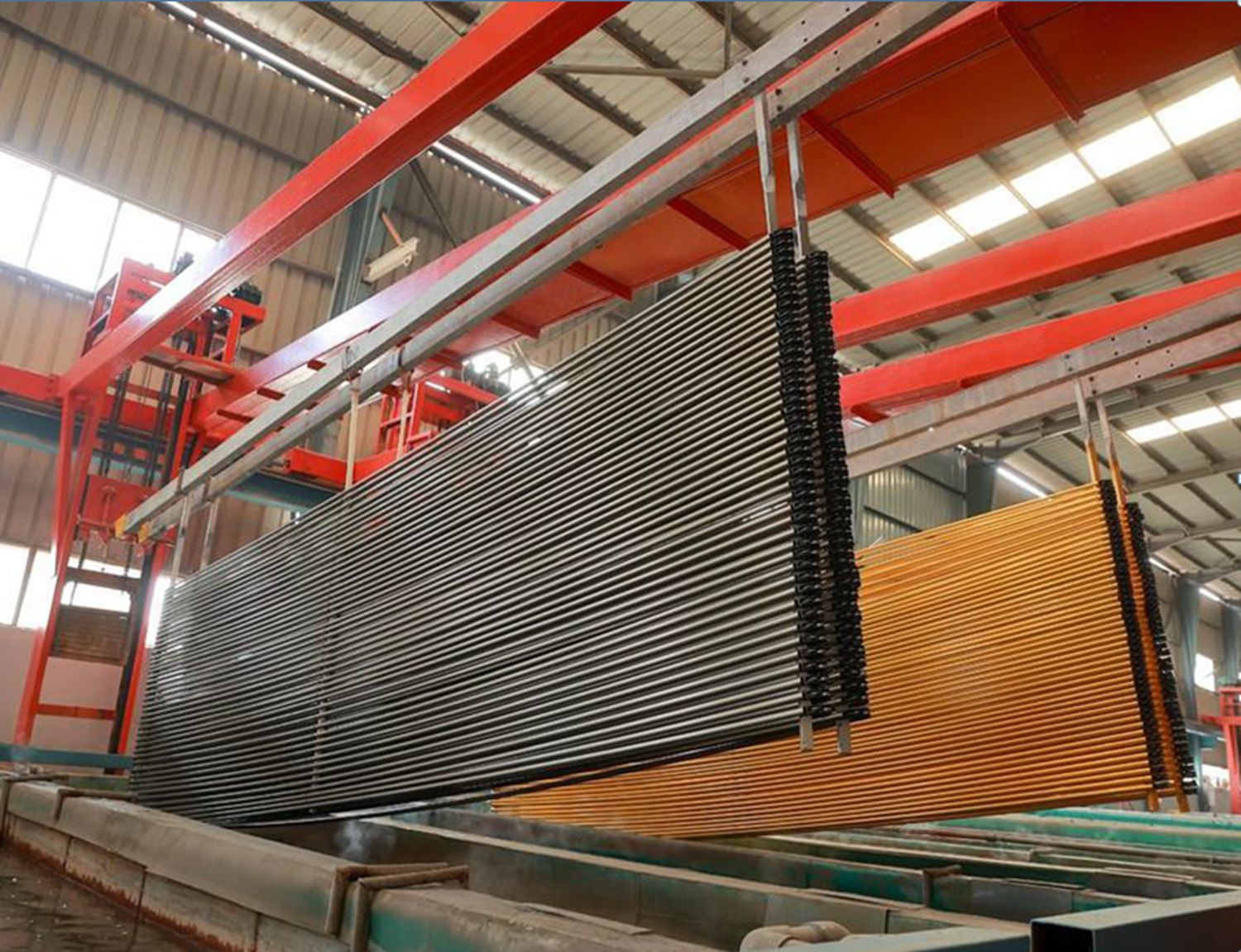 Anodising production lines